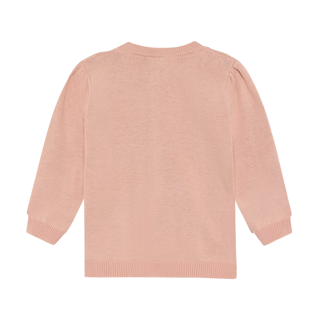 Cardigan Knit - Cameo Rose