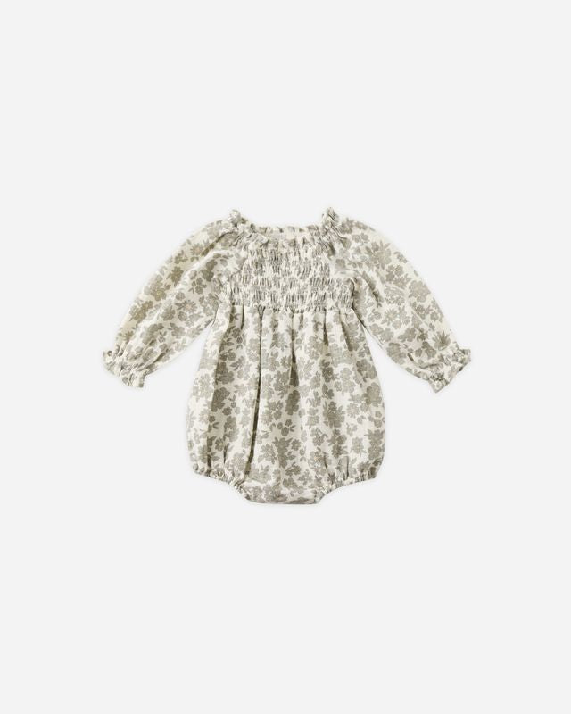 Eden Romper - Green Floral