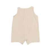 Shortie Romper - Oxford Tan