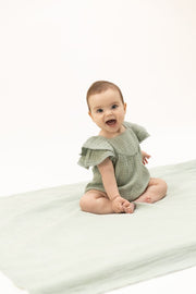 V-neck Bubble - Jadeite
