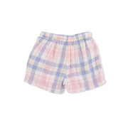 Polo with Casual Short - Dusty Plaid