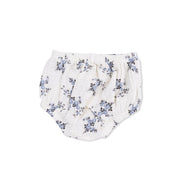 V-neck Dress and Bloomer - Belle Rosette Dot