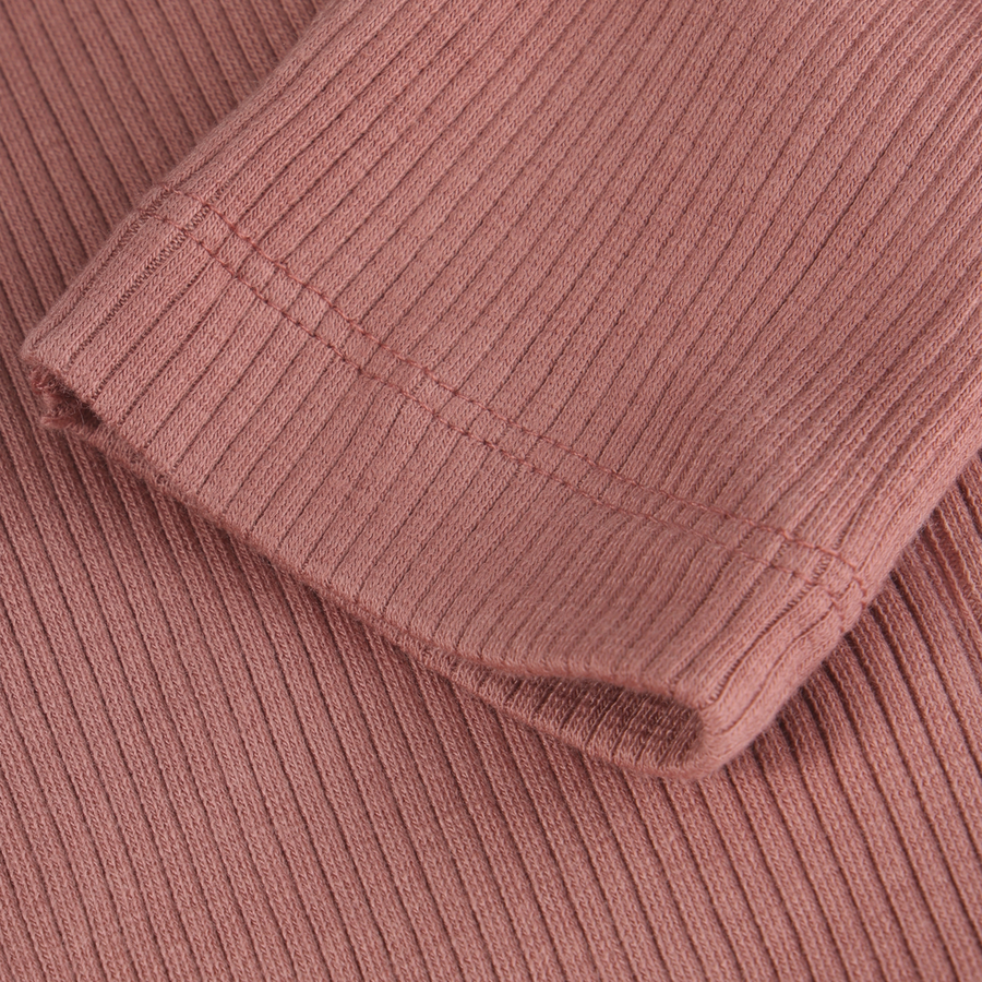 Ribbed Leggings - Burlwood
