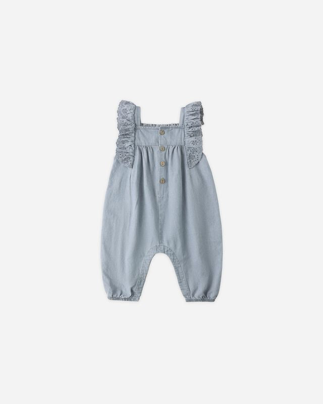 Nova Romper - Chambray