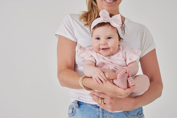 Short Sleeve Zipsuit - Pretty in Pink