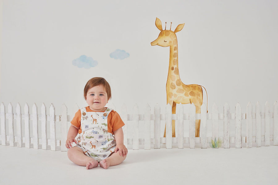 Organic Cotton Overall - Safari