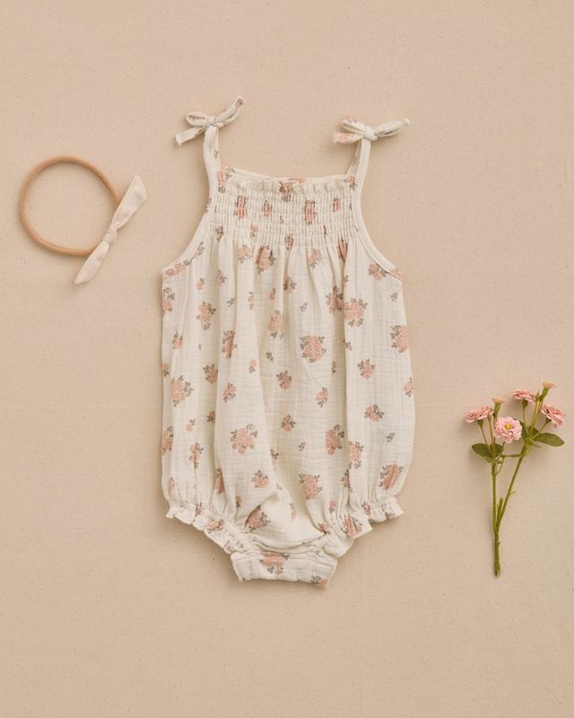 Betty Romper - Garden Rose