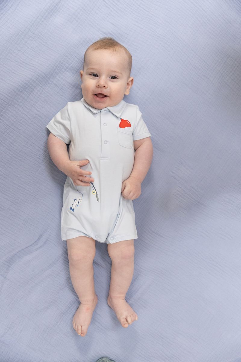 Polo Shortie - Gone Fishing