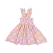 Smocked Sundress with Bloomer -Caitlyn's Daisy