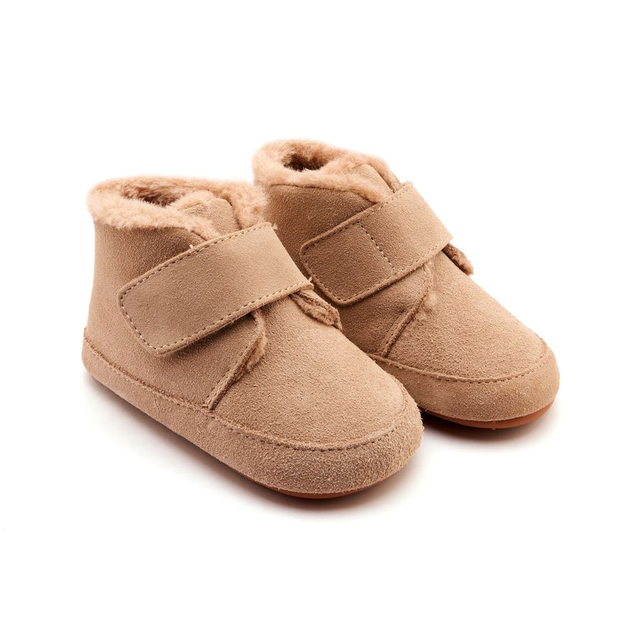 Shloofy Boot - Sand Suede