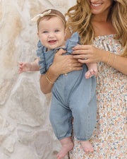 Nova Romper - Chambray