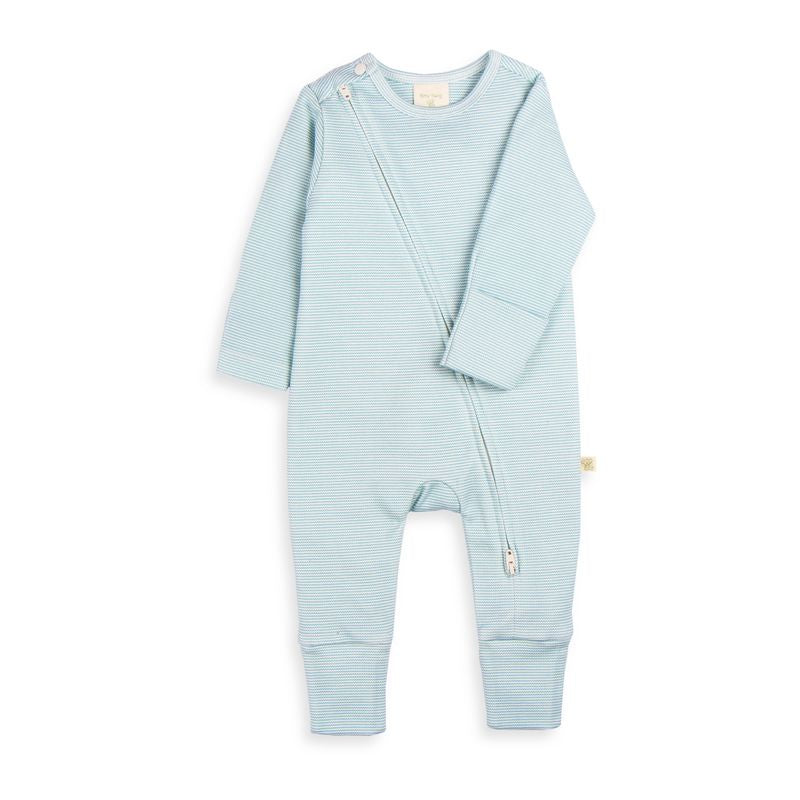 Long Sleeve Zipsuit - Mineral Stripes