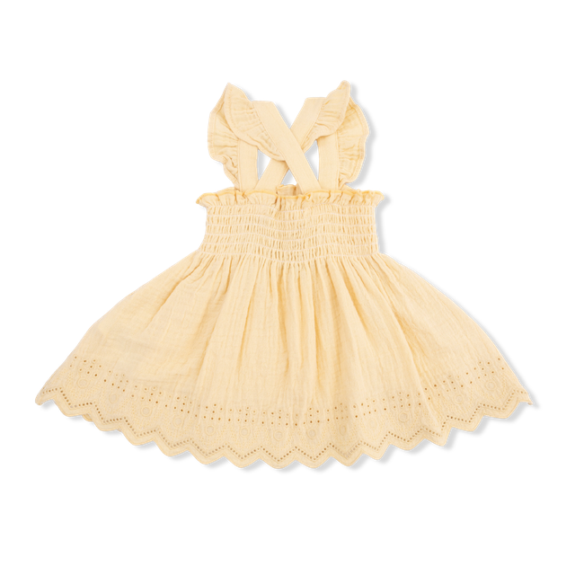 Smocked Top with Bloomer - Italian Straw