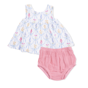 Dress with Bow and Bloomer - Ribbon Bouquets