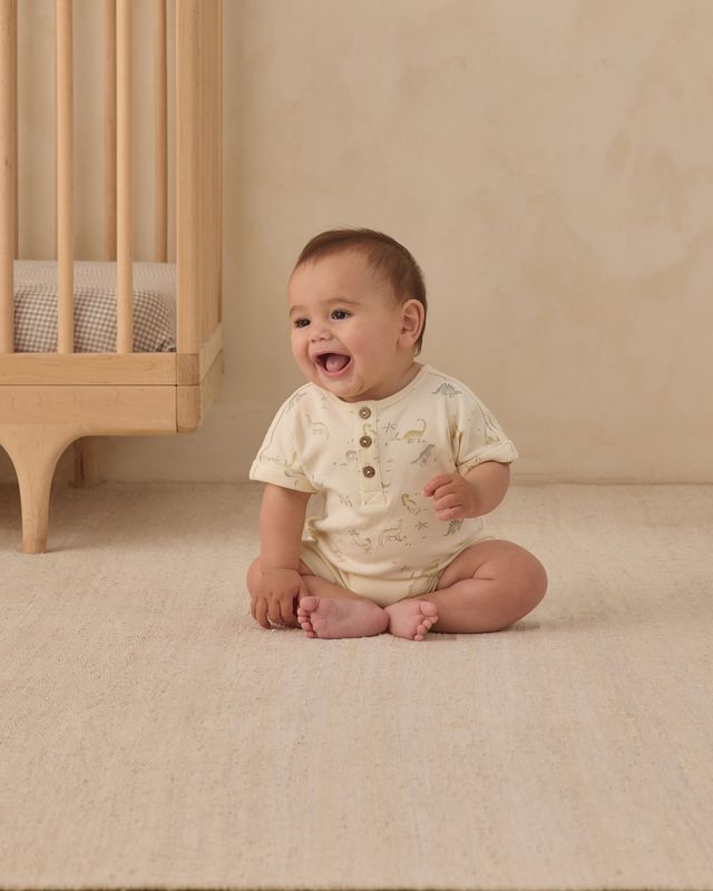 Short Sleeve One Piece - Dinosaur