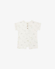 Short Sleeve One Piece - Dinosaur
