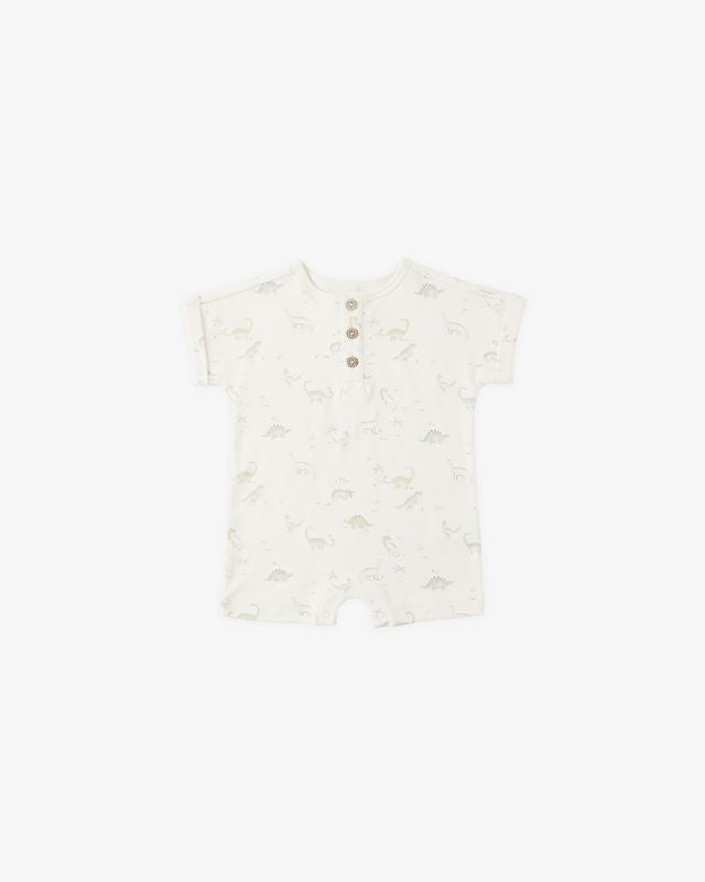 Short Sleeve One Piece - Dinosaur