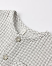 Charlie Jumpsuit - Sage Gingham