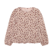 Long Sleeve Heart Shirt - Cameo Rose