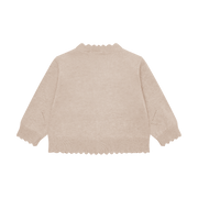 Cardigan Knit - Beige Melange