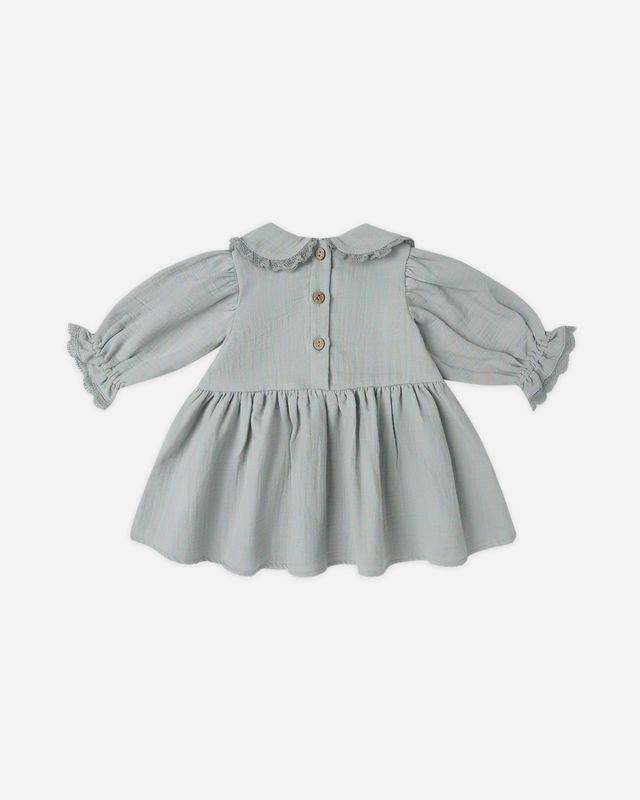 Marisol Dress - Steel Blue
