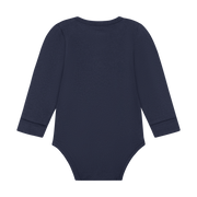 Long Sleeve Ribbed Bodysuit - Dark Sapphire