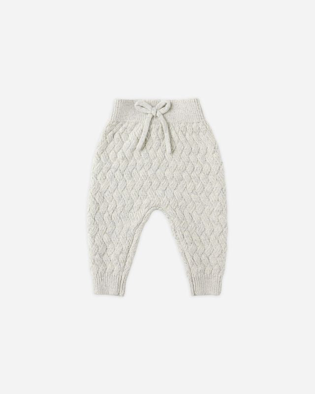Knit Pant - Heathered Blue