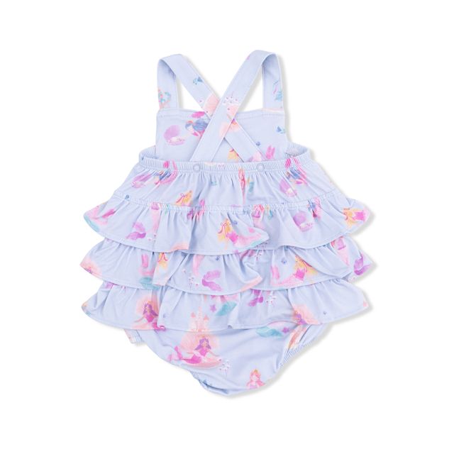 Ruffle Sunsuit - Mermaid Princess