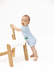 Polo Shortie - Striped Golf