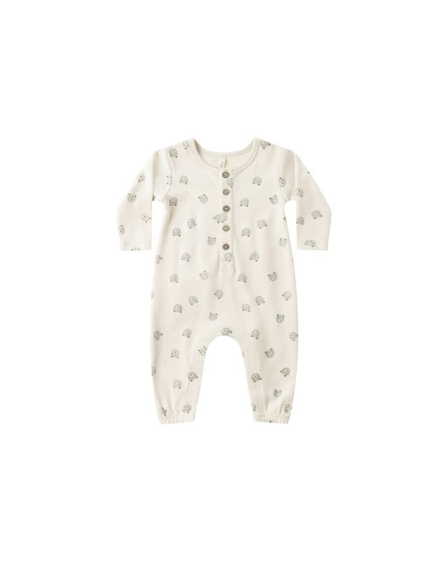 Long Sleeve Jumpsuit - Bears