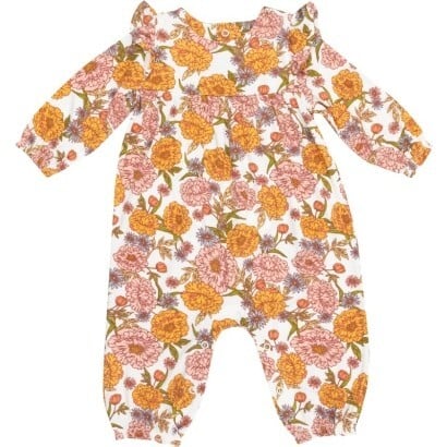 Ruffle Sleeve Romper - Ambers Floral