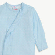 Modal Magnetic Gown & Hat - Blue Pin Dot