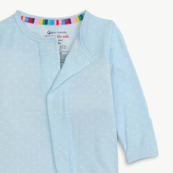 Modal Magnetic Footie - Blue Pin Dots