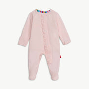 Modal Magnetic Footie - Pink Pin Dots