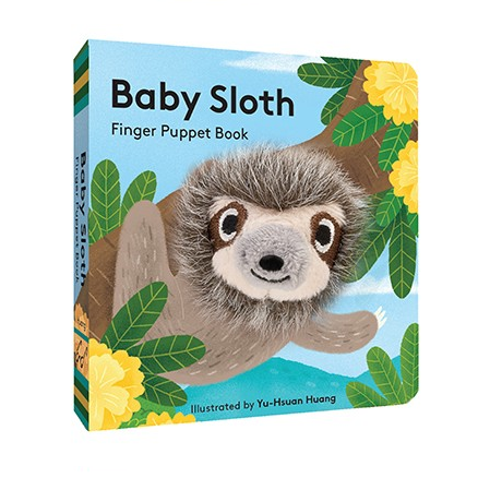 Baby Sloth: Finger Puppet Book