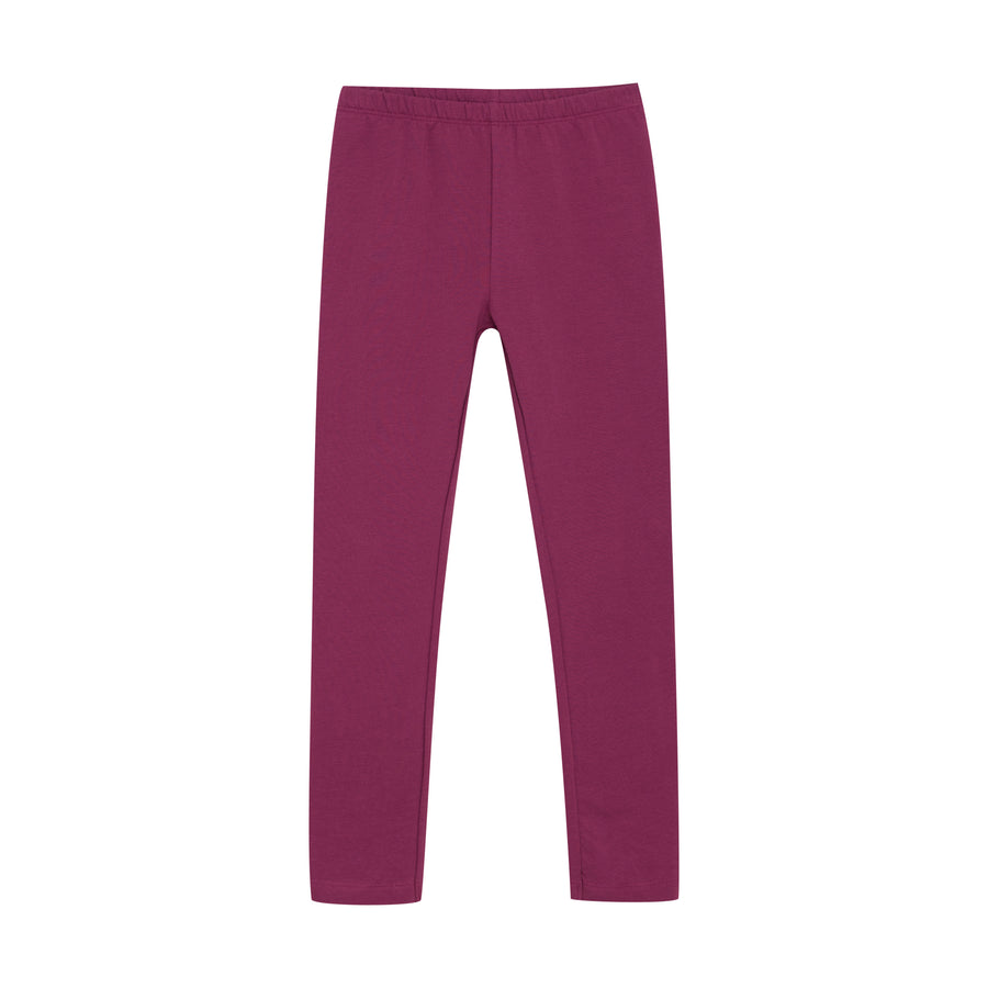 Fleece Leggings - Raspberry Coulis