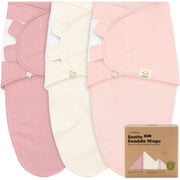 SOOTHE Wren Swaddle Wraps - 3-Pack (Roseate)