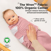 SOOTHE Wren Swaddle Wraps - 3-Pack (Roseate)