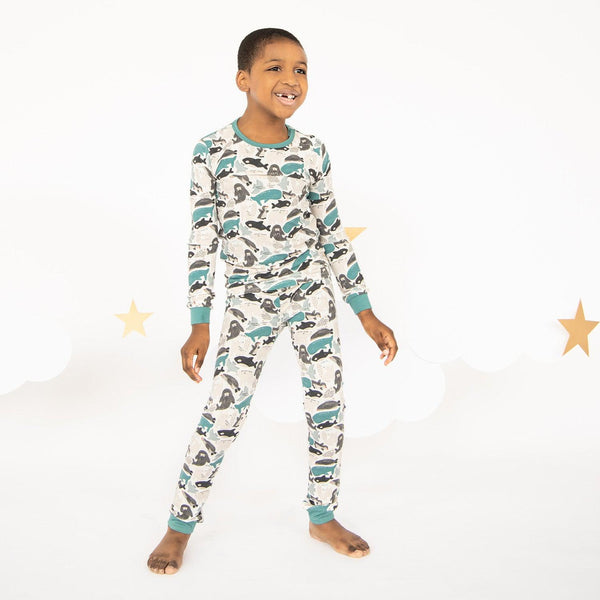 Modal Magnetic Toddler Pajamas - Seas and Greetings