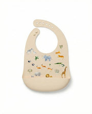 Printed Silicone Bib - Various Prints