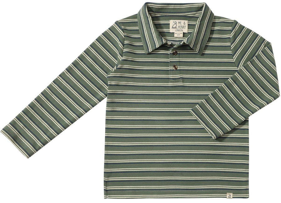 Spencer Polo - Forest/Navy