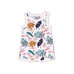 Modal Romper - Multi Tropical Print