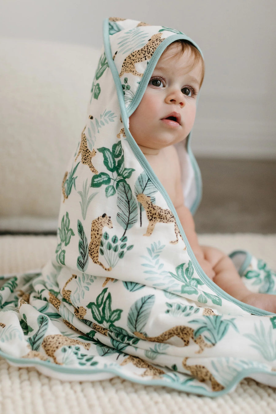 Hooded Towel Set - Tropical Jungle