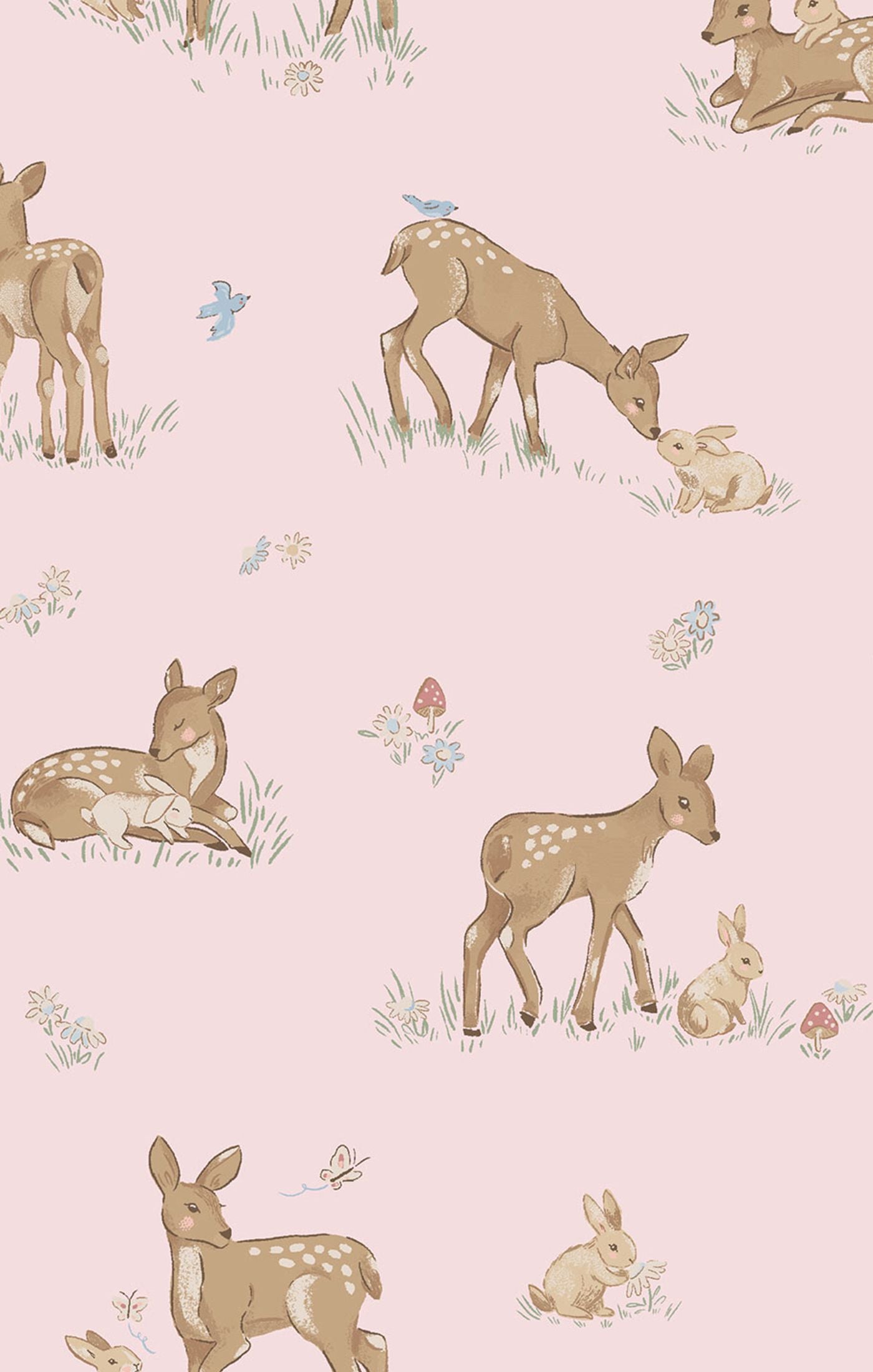 Bamboo Bandana Bib - Little Fawn