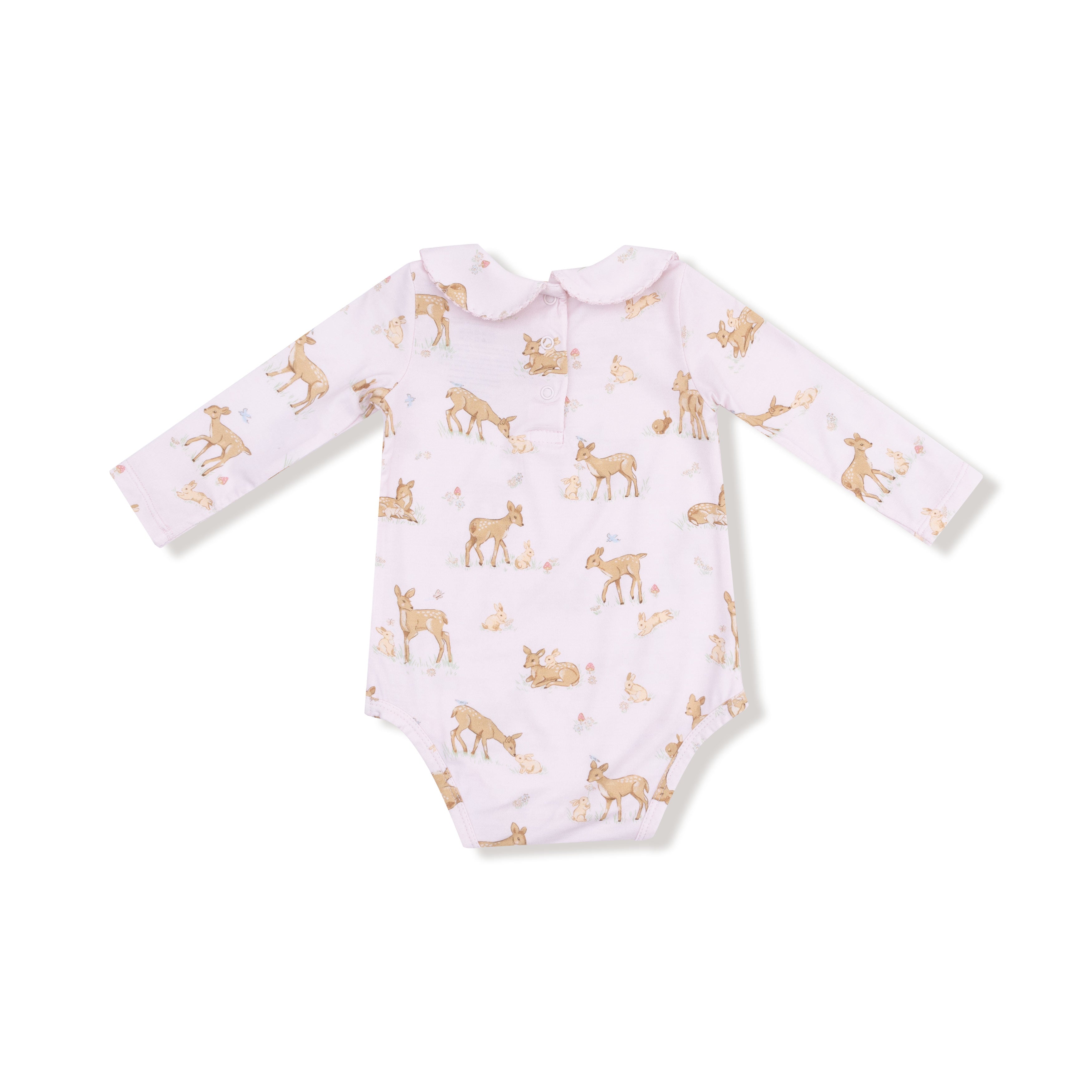 Peter Pan Collar Bodysuit - Little Fawn