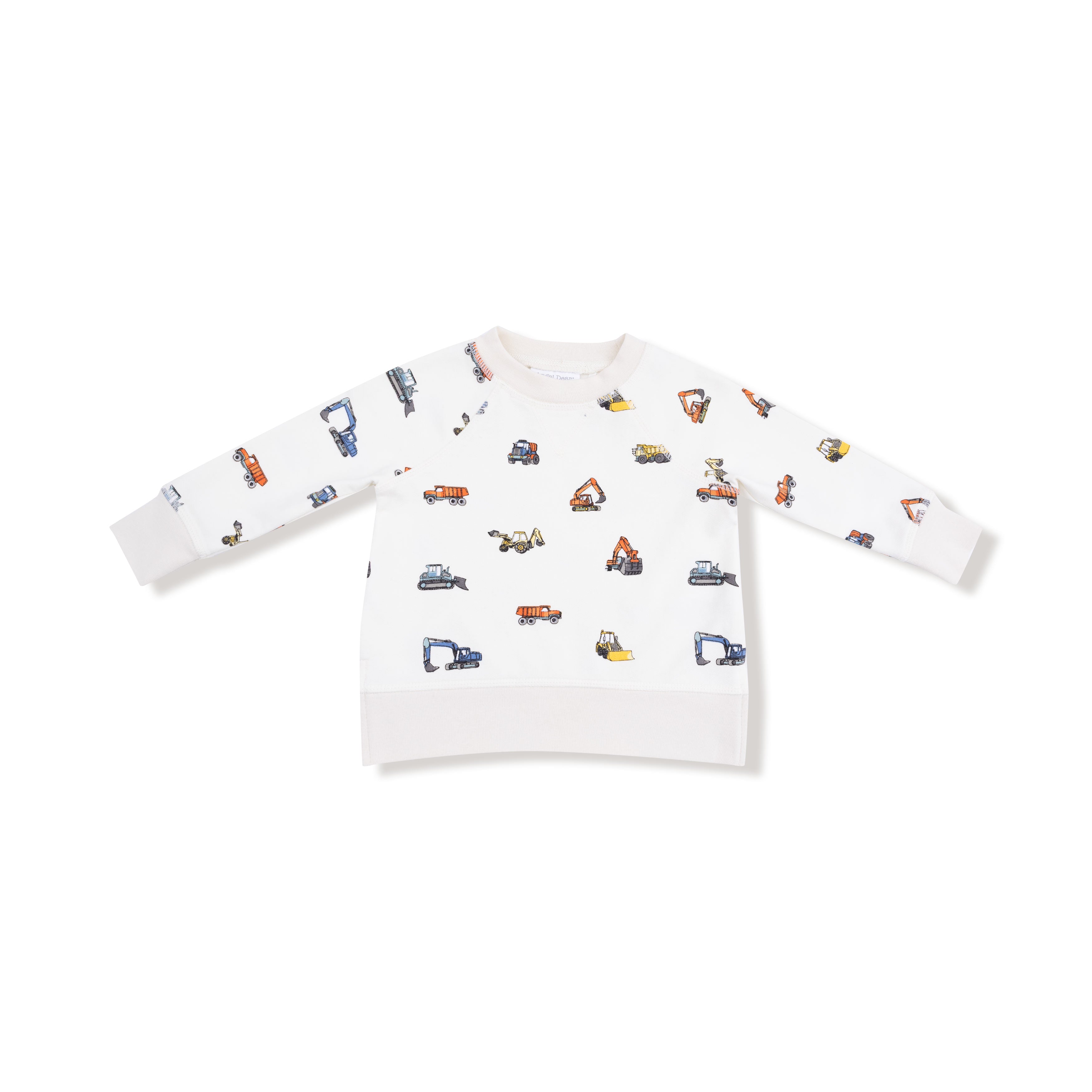 Ragland Henley and Jogger Set - Construction Vehicles