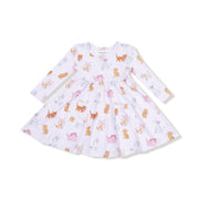 Long Sleeve Twirly Dress - Fancy Pets