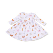 Long Sleeve Twirly Dress - Fancy Pets