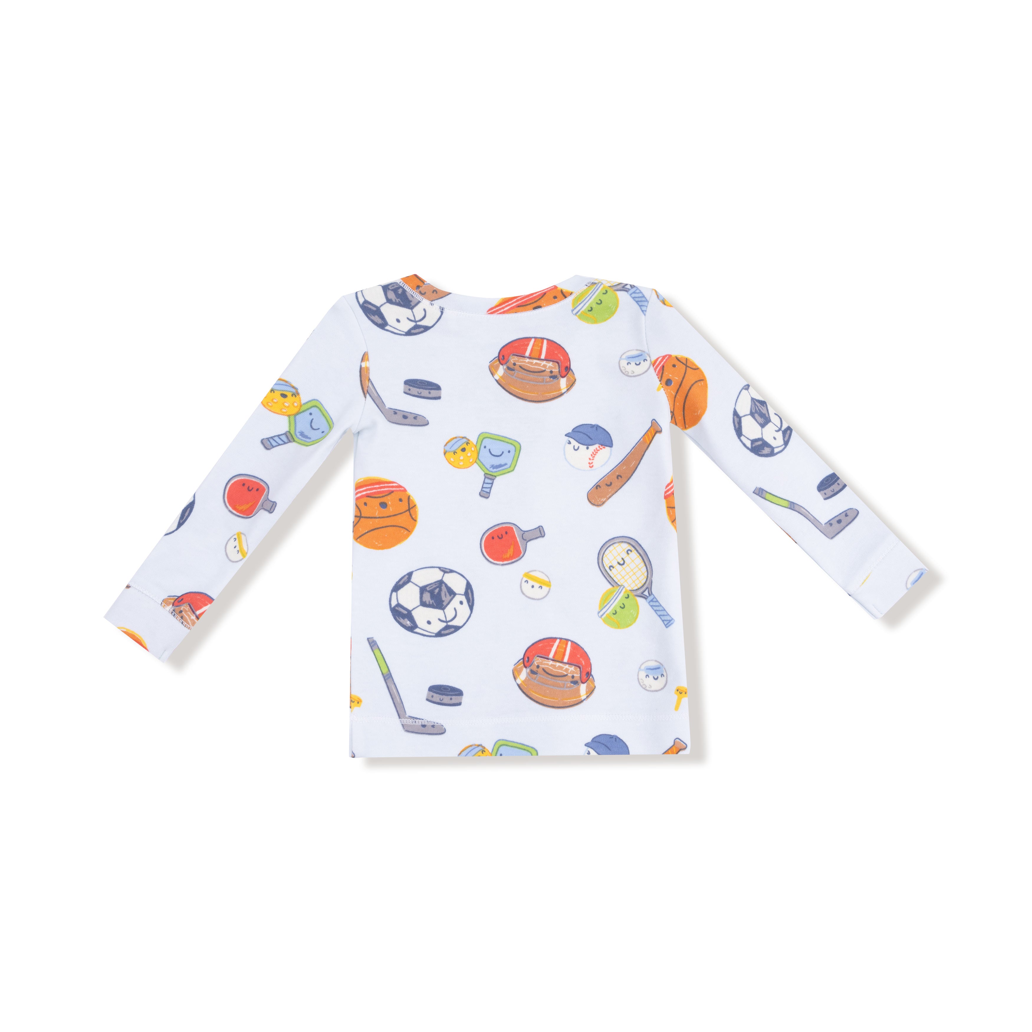 Long Sleeve Henley - Sport Ball Friends