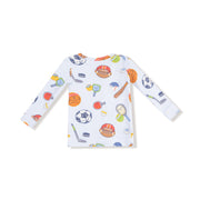 Long Sleeve Henley - Sport Ball Friends